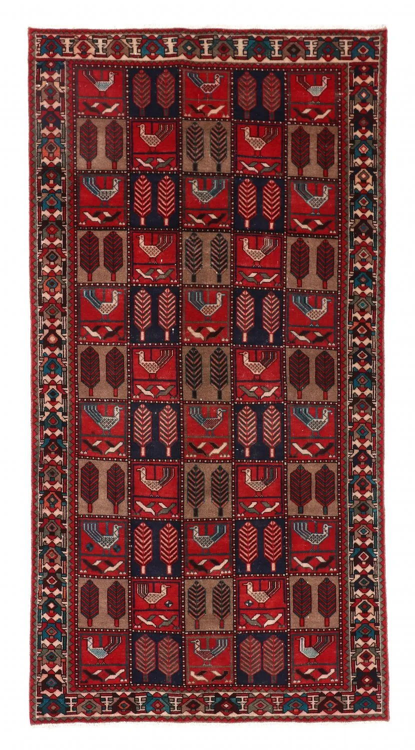Orientalischer Teppich Hamedan 285 x 145 cm