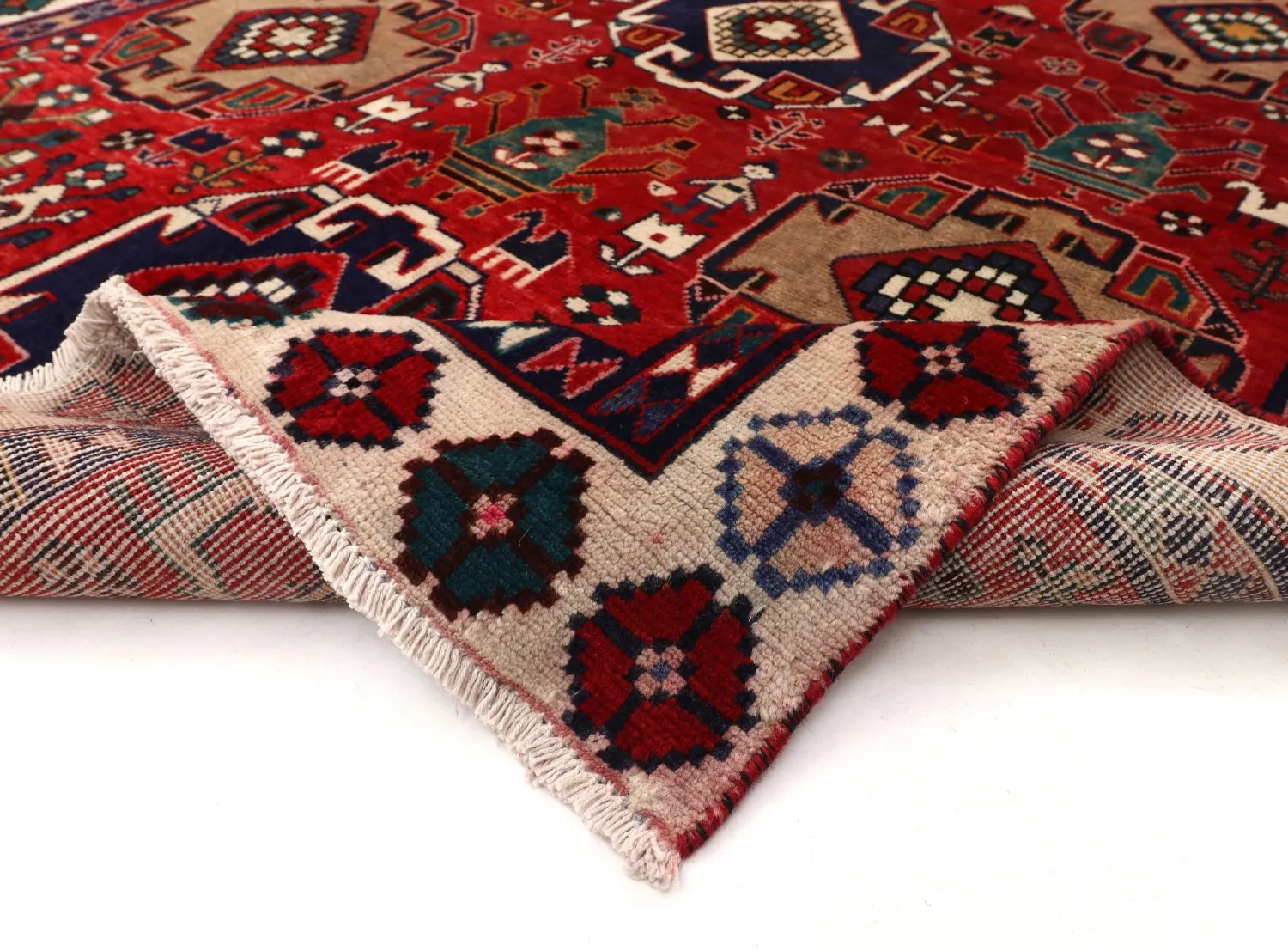 Orientalischer Teppich Hamedan 280 x 146 cm