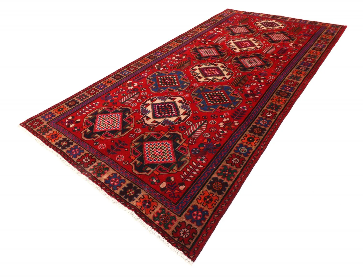 Orientalischer Teppich Hamedan 289 x 145 cm