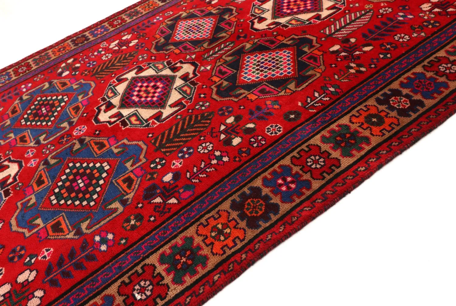 Orientalischer Teppich Hamedan 289 x 145 cm