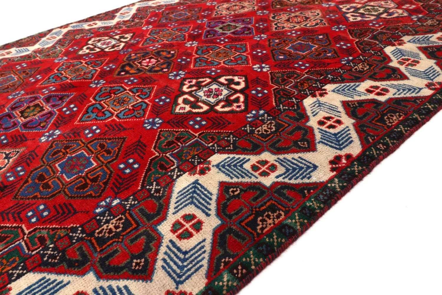 Orientalischer Teppich Hamedan 282 x 145 cm
