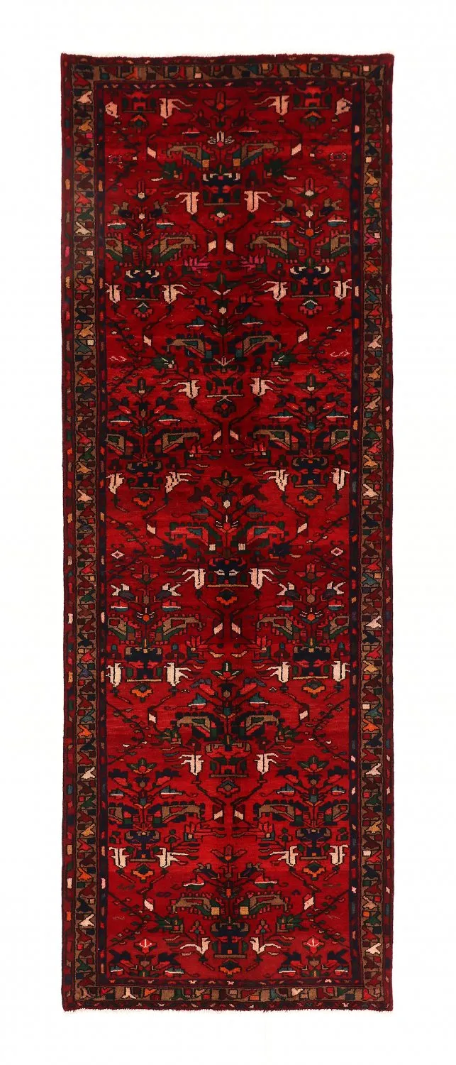 Orientalischer Teppich Hamedan 302 x 104 cm