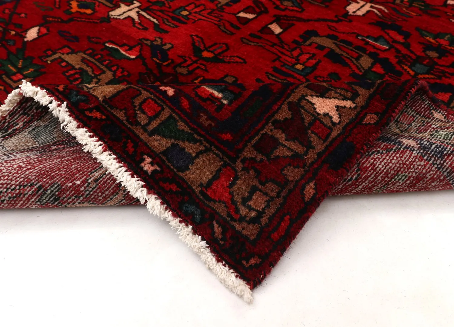 Orientalischer Teppich Hamedan 302 x 104 cm