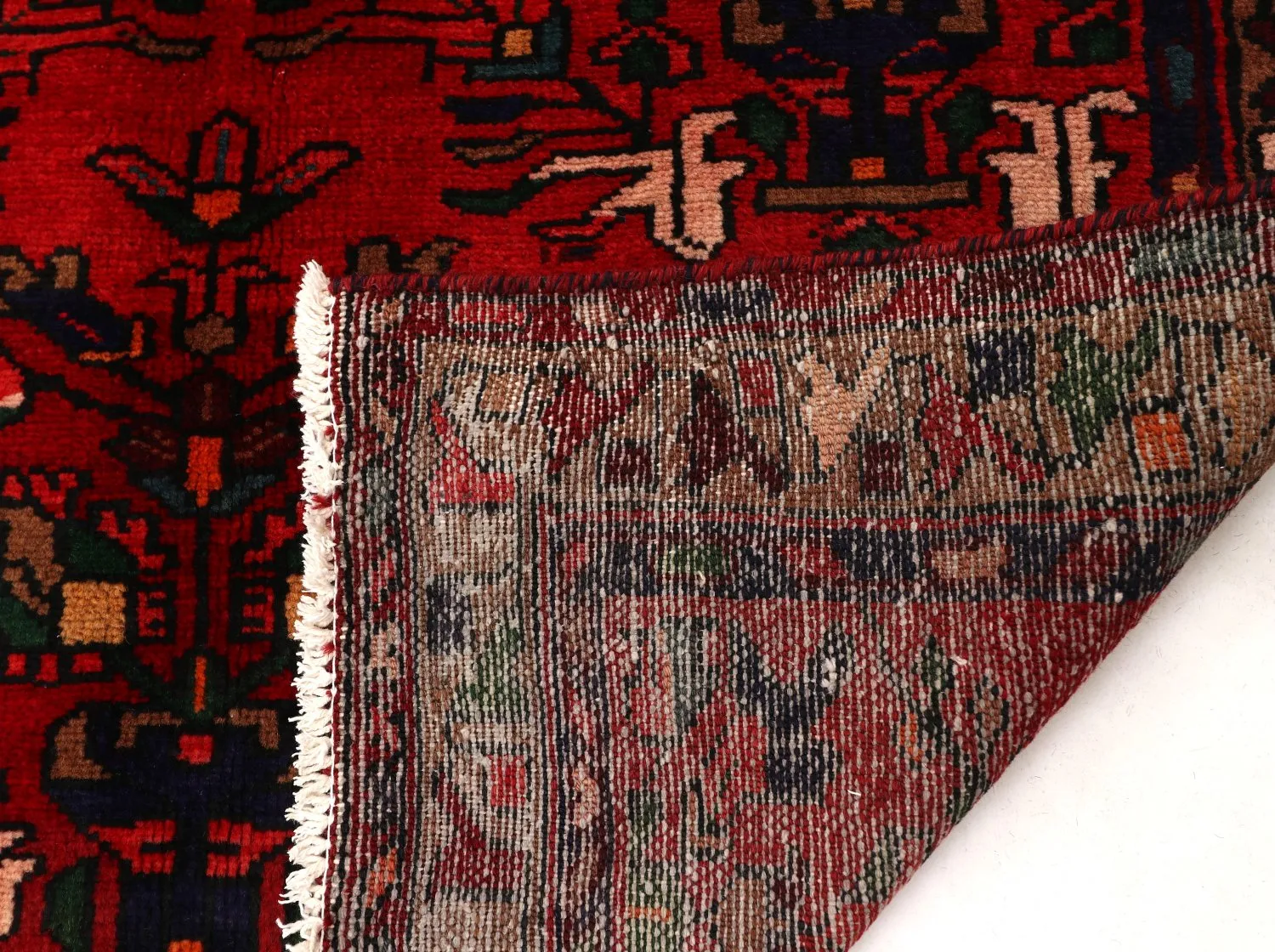 Orientalischer Teppich Hamedan 302 x 104 cm