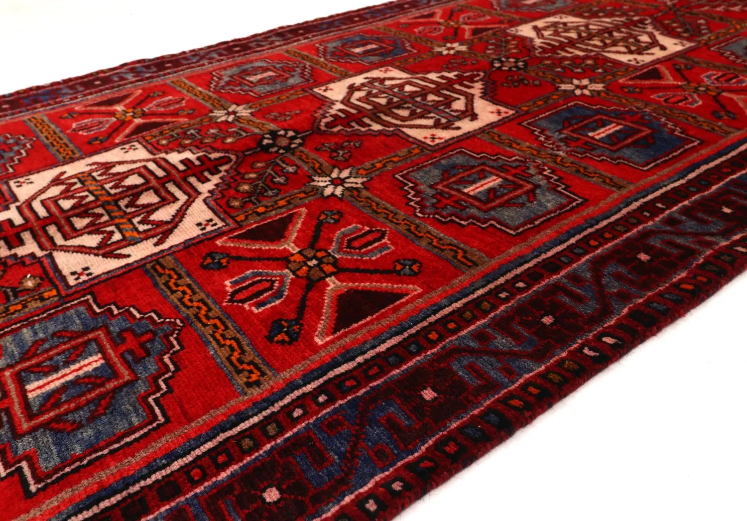 Orientalischer Teppich Hamedan 312 x 116 cm