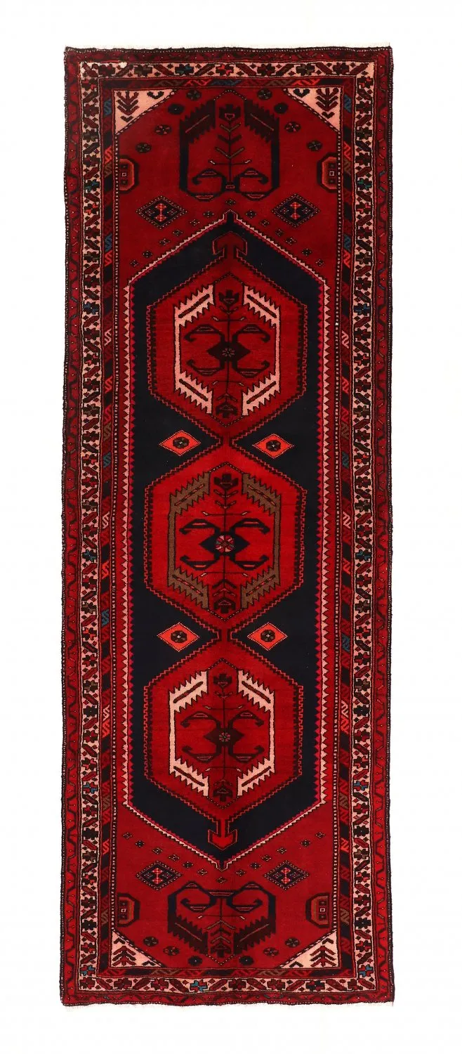 Orientalischer Teppich Hamedan 293 x 102 cm
