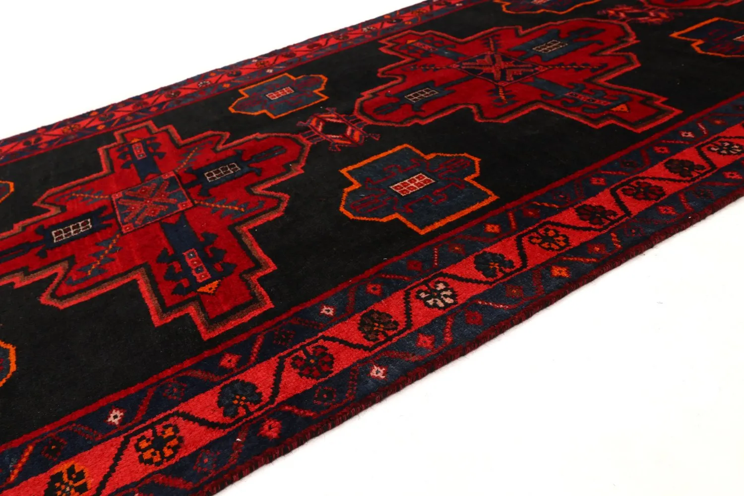 Orientalischer Teppich Hamedan 296 x 110 cm
