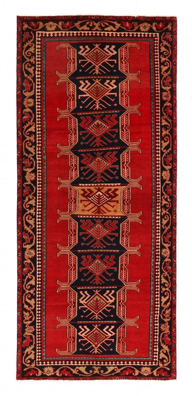 Orientalischer Teppich Hamedan 315 x 137 cm