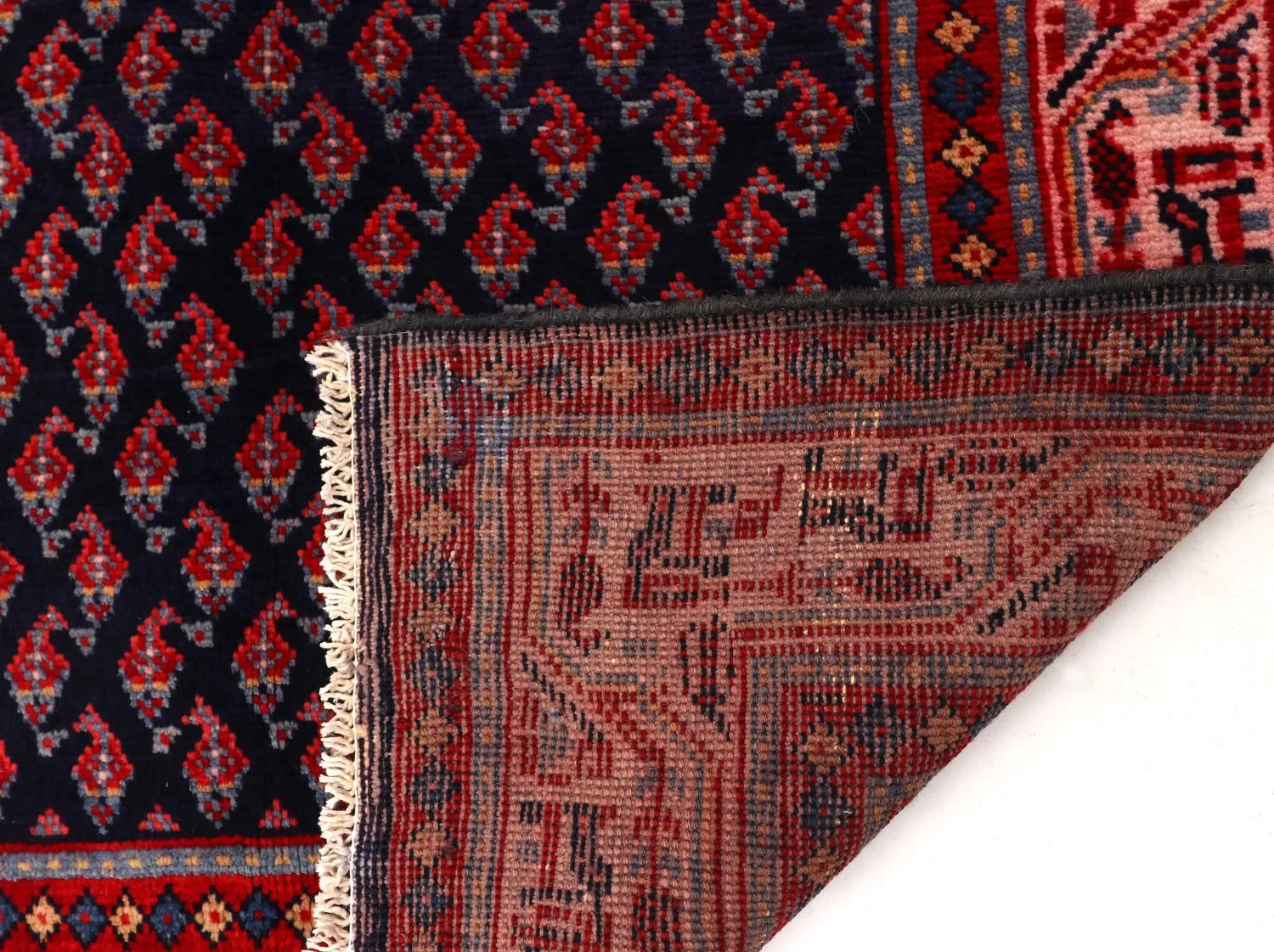 Orientalischer Teppich Hamedan 318 x 103 cm