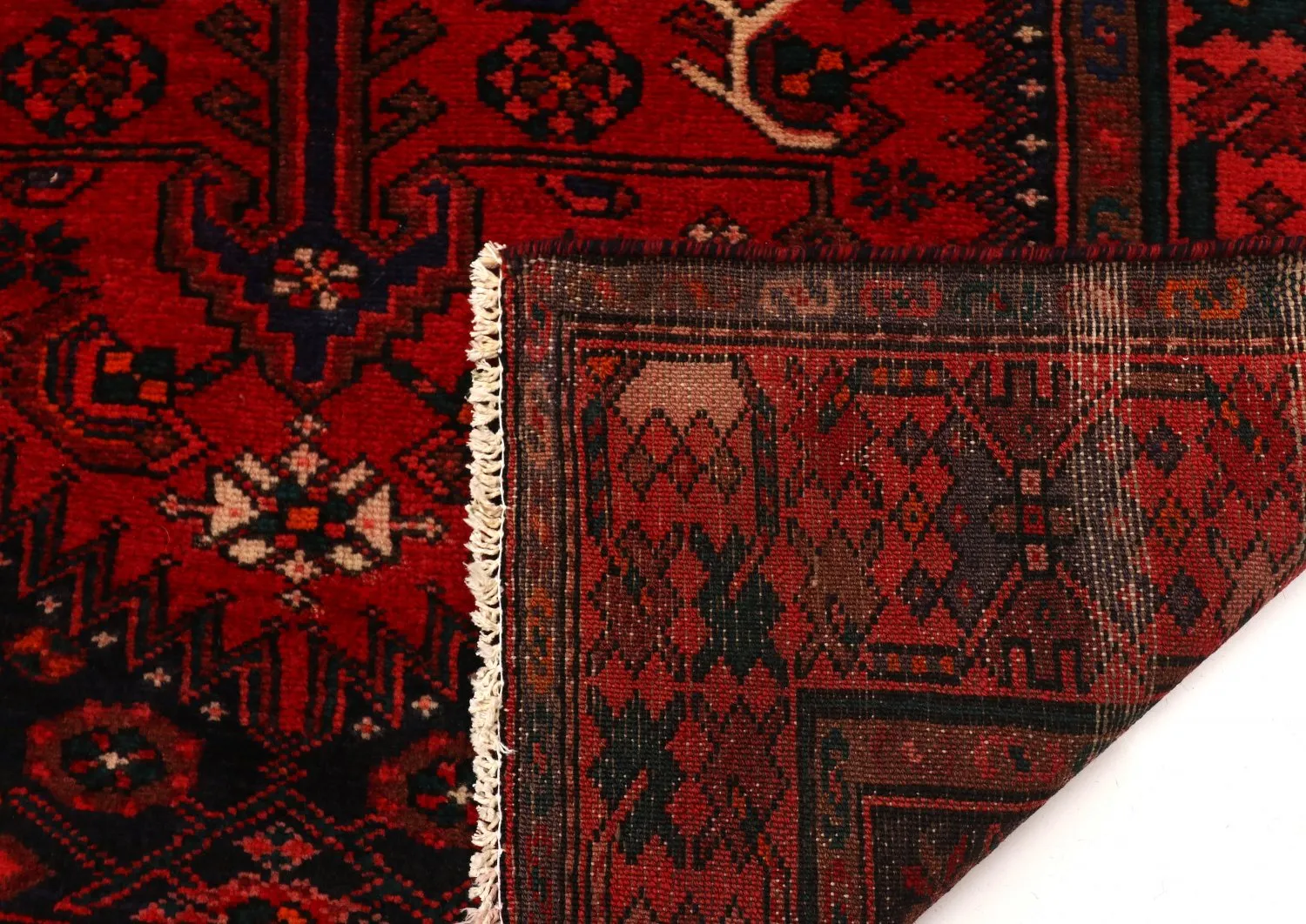Orientalischer Teppich Hamedan 302 x 108 cm