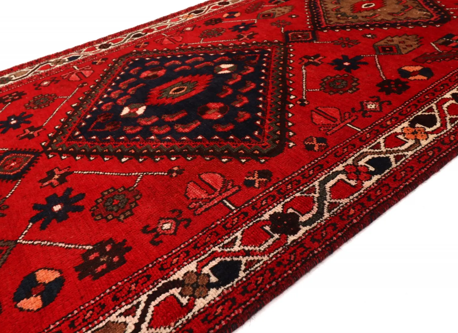 Orientalischer Teppich Hamedan 306 x 111 cm