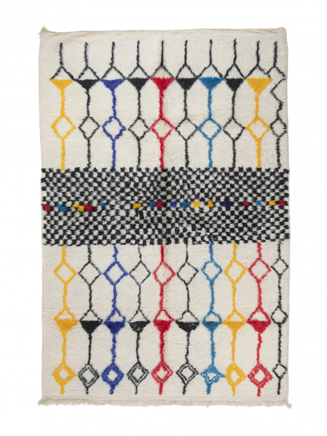 Kelim Marokkanische Berber Teppich Azilal 310 x 210 cm