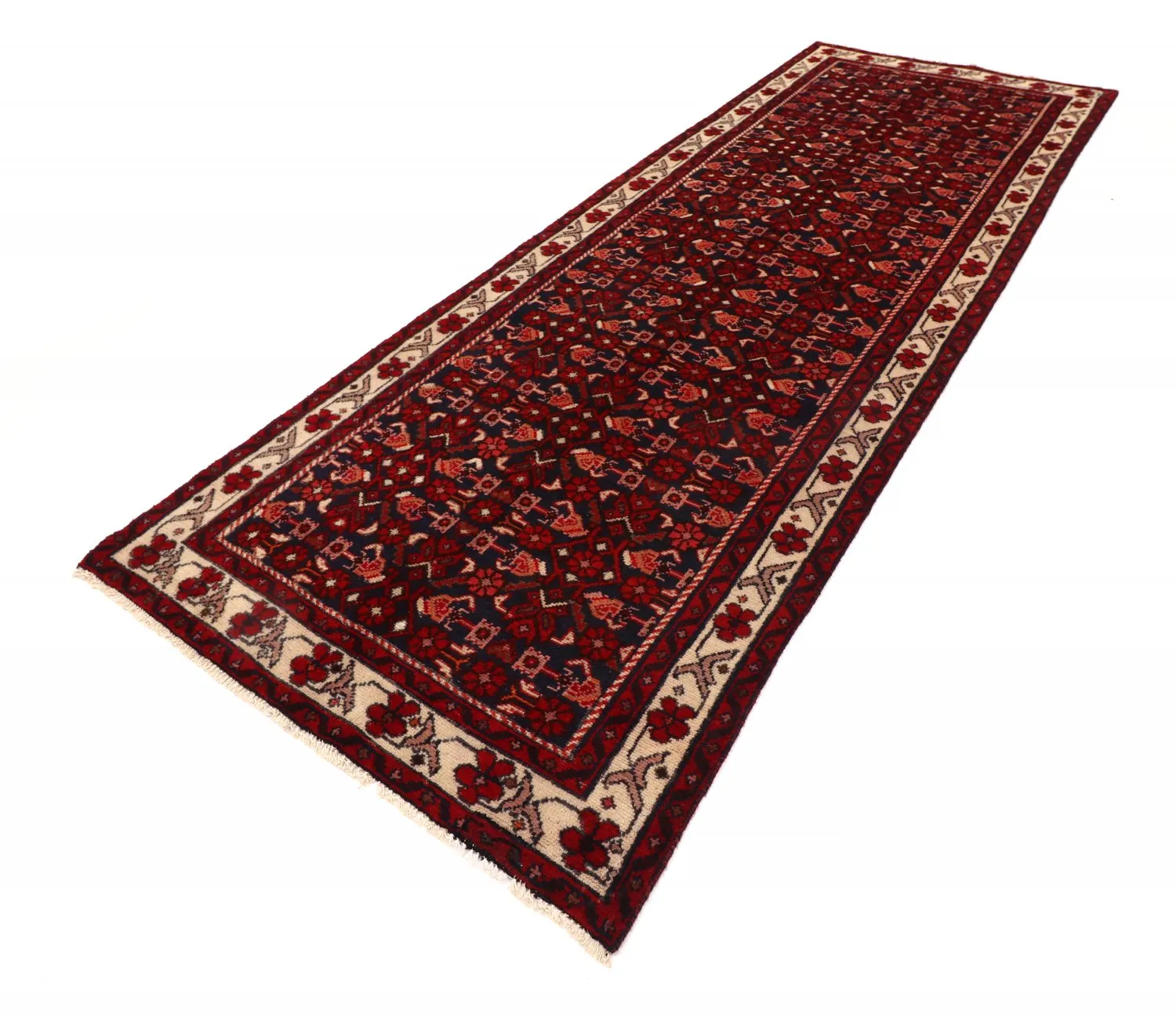Orientalischer Teppich Hamedan 293 x 104 cm
