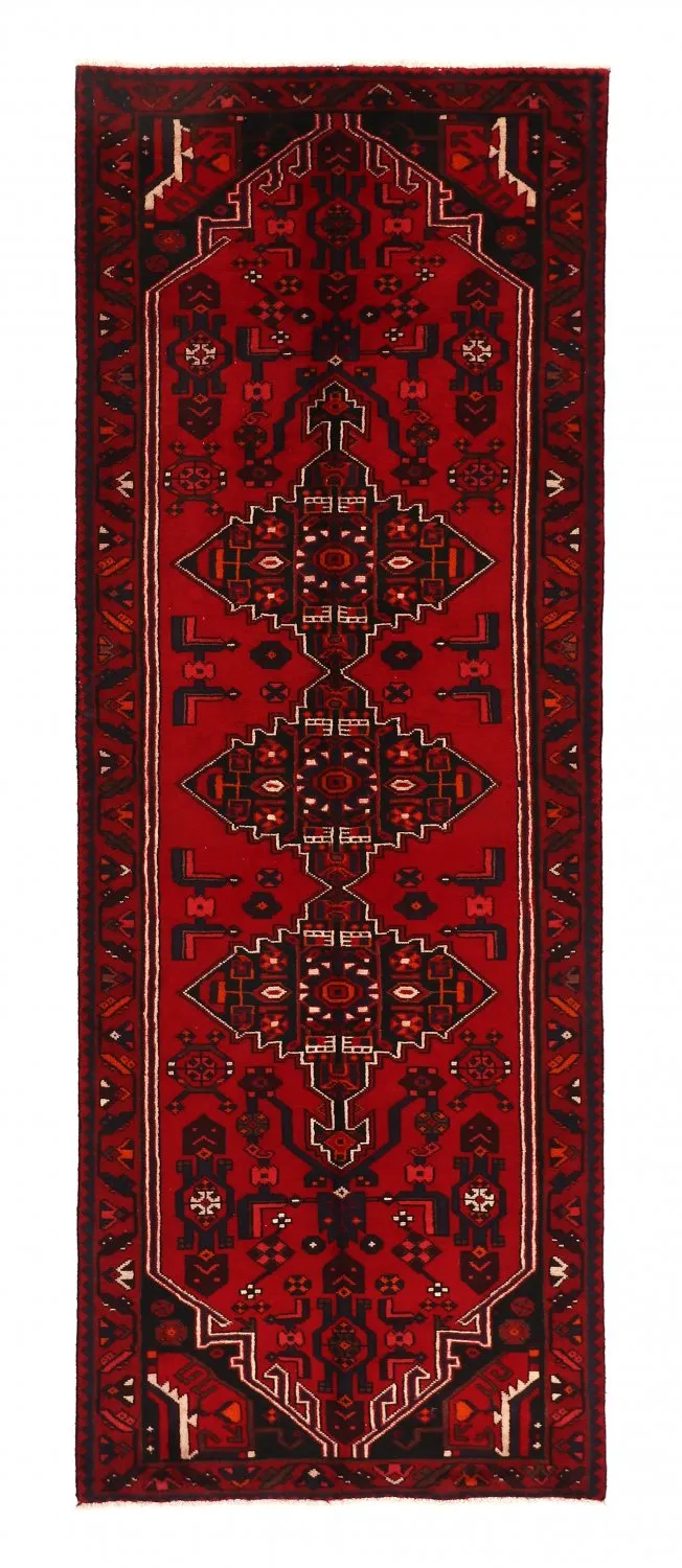 Orientalischer Teppich Hamedan 286 x 104 cm