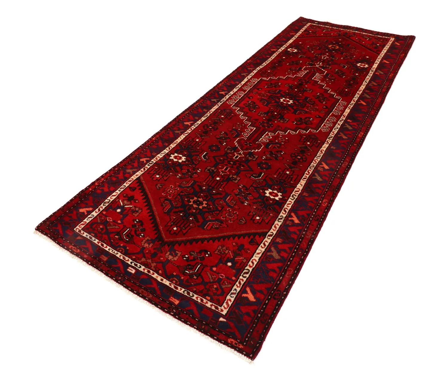 Orientalischer Teppich Hamedan 306 x 105 cm