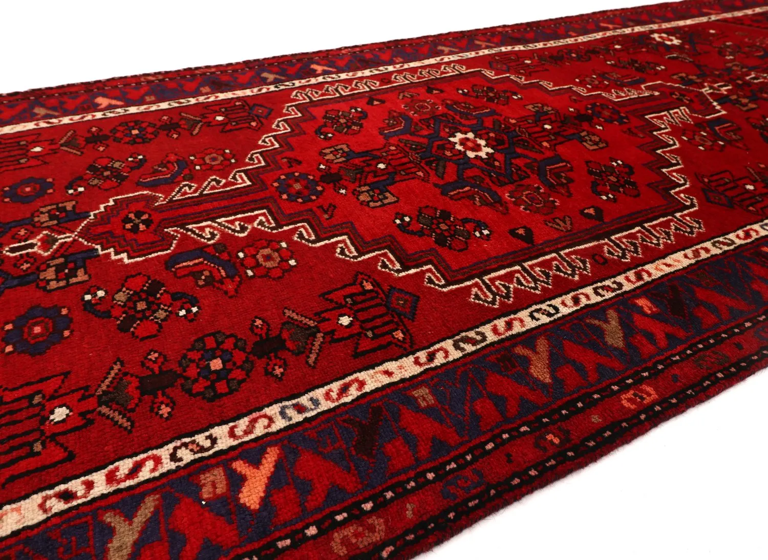 Orientalischer Teppich Hamedan 306 x 105 cm