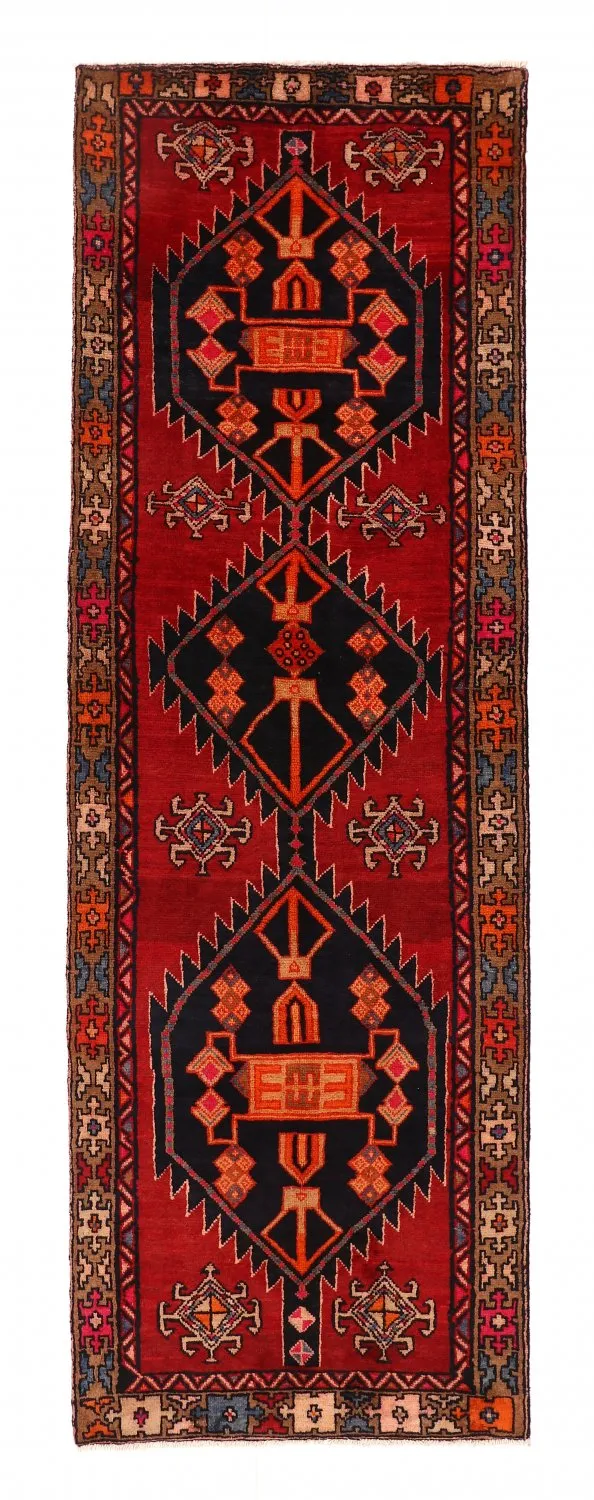 Orientalischer Teppich Hamedan 297 x 101 cm