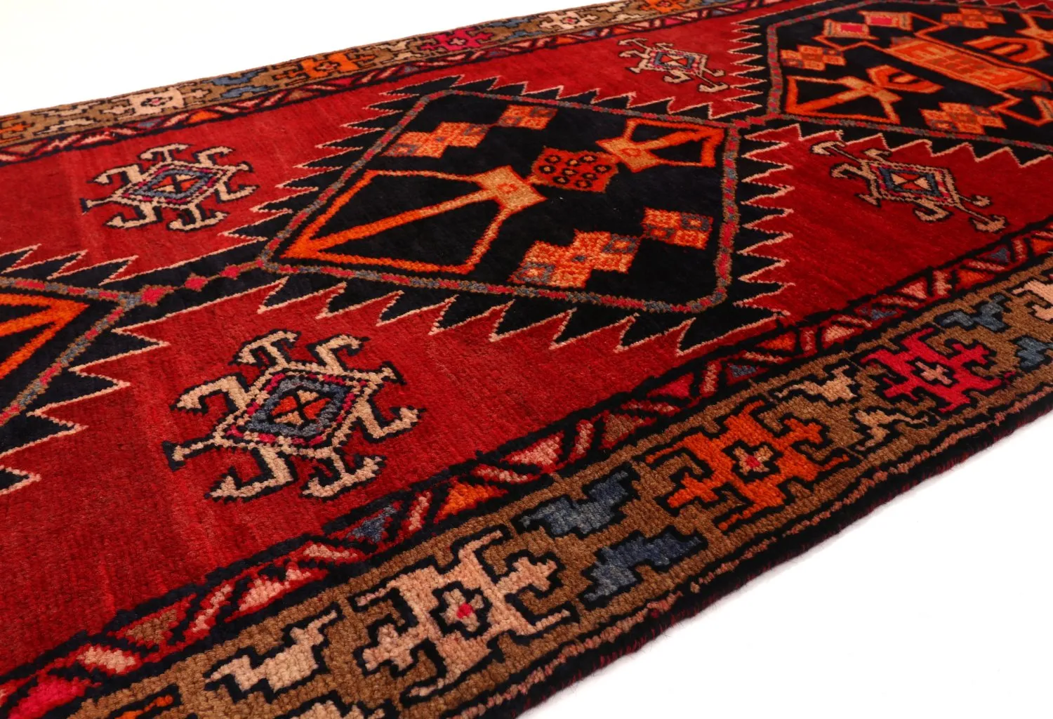 Orientalischer Teppich Hamedan 297 x 101 cm
