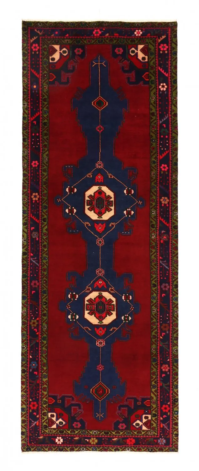 Orientalischer Teppich Hamedan 292 x 106 cm