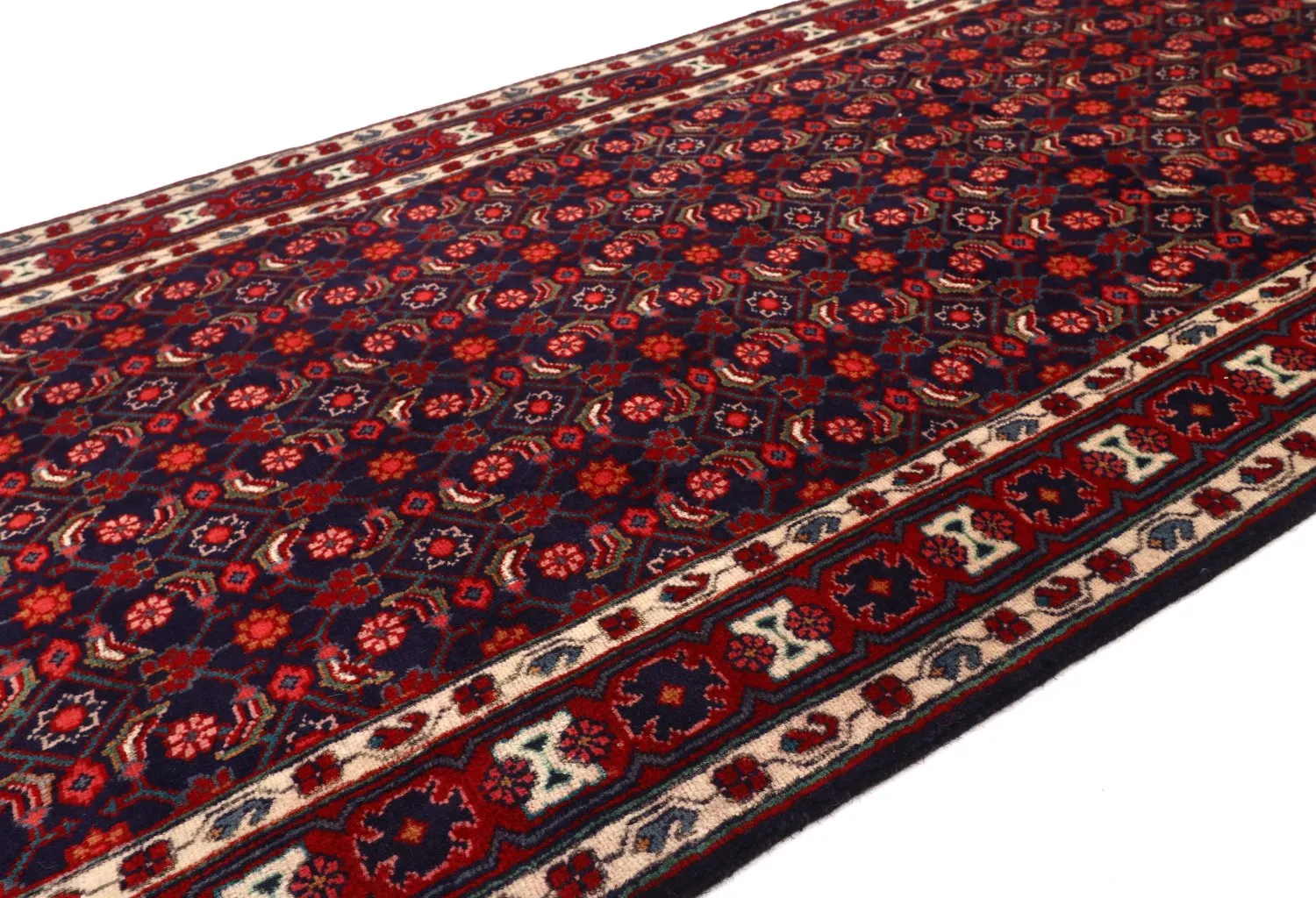 Orientalischer Teppich Hamedan 306 x 105 cm