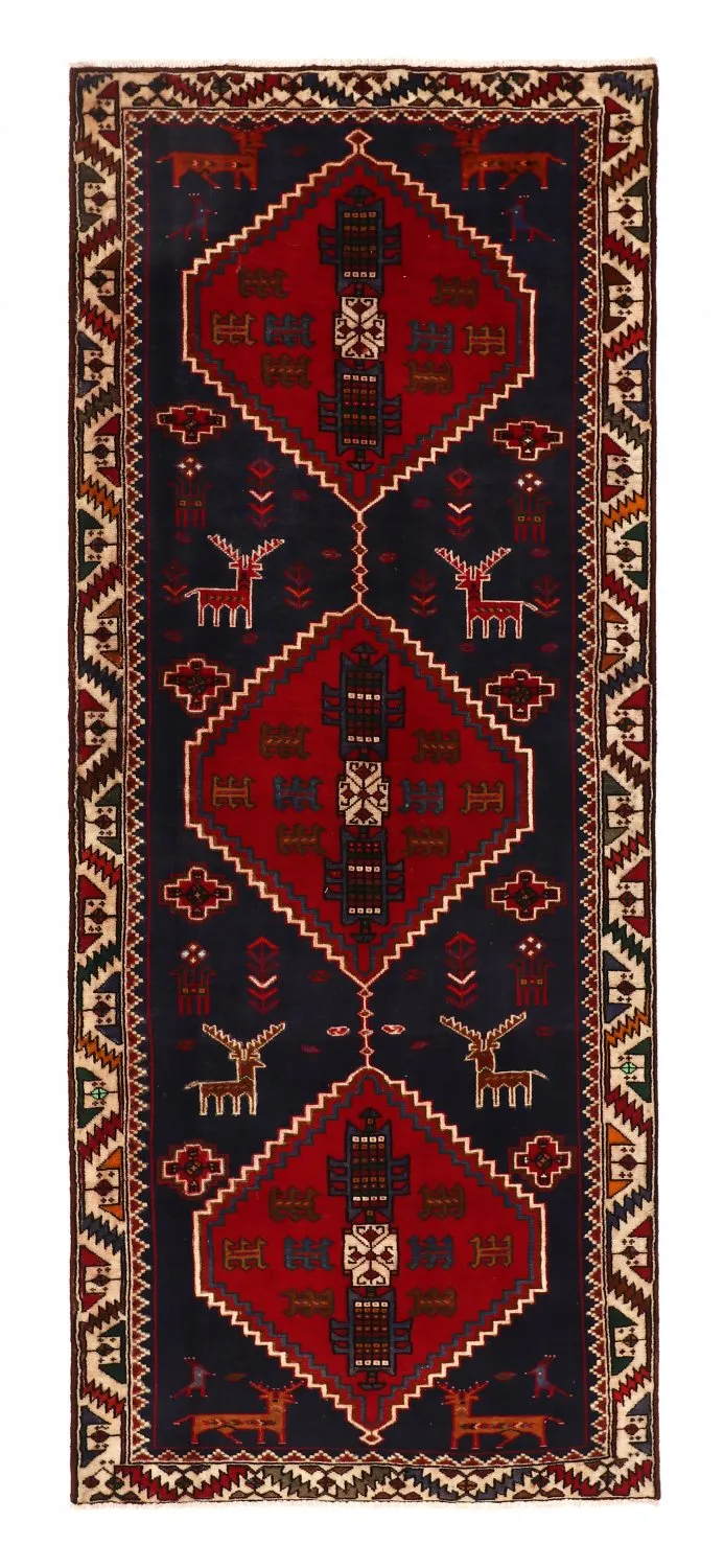 Orientalischer Teppich Hamedan 290 x 116 cm