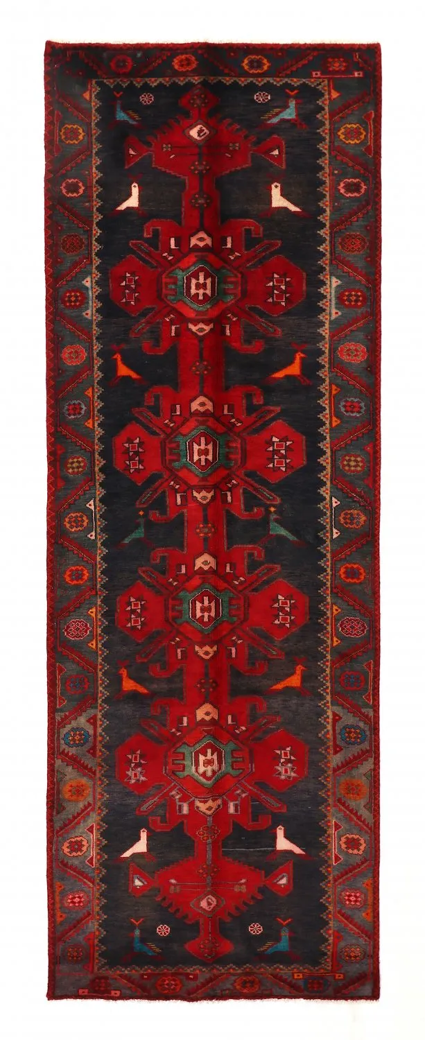 Orientalischer Teppich Hamedan 305 x 105 cm