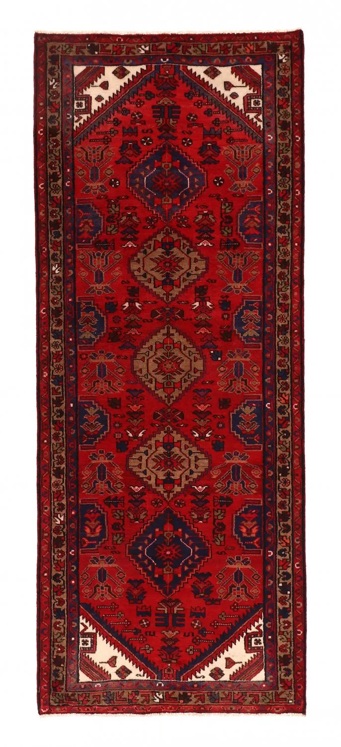 Orientalischer Teppich Hamedan 266 x 105 cm