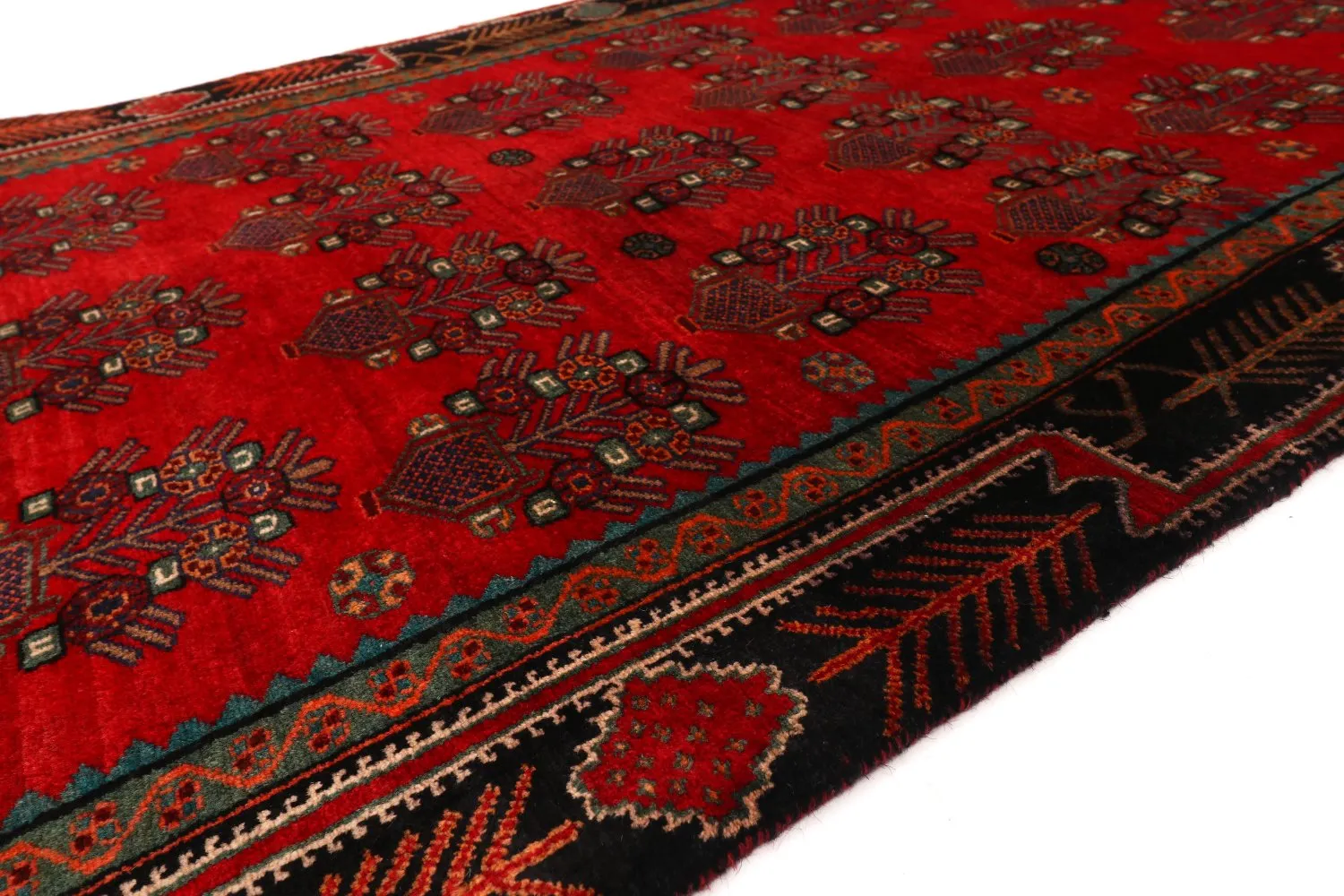 Orientalischer Teppich Hamedan 297 x 116 cm
