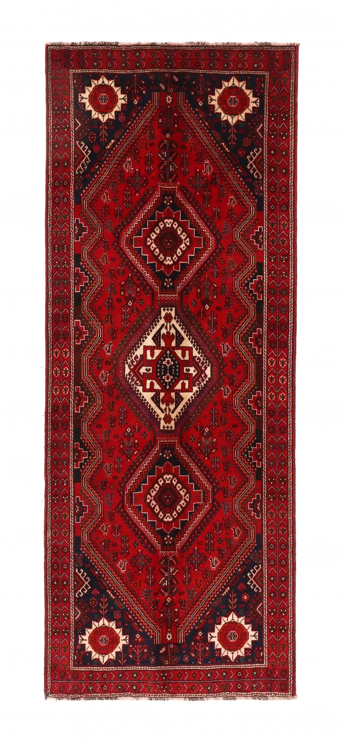 Orientalischer Teppich Hamedan 296 x 112 cm
