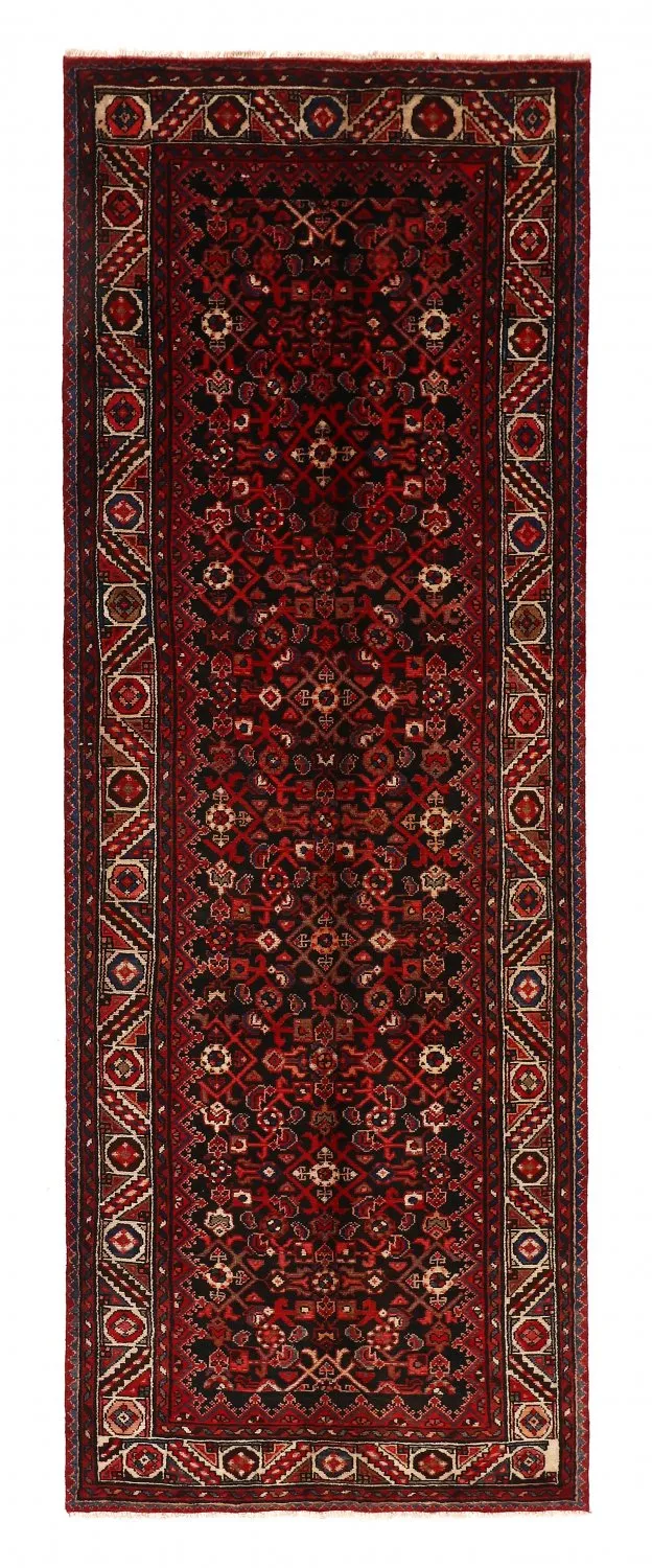 Orientalischer Teppich Hamedan 322 x 114 cm