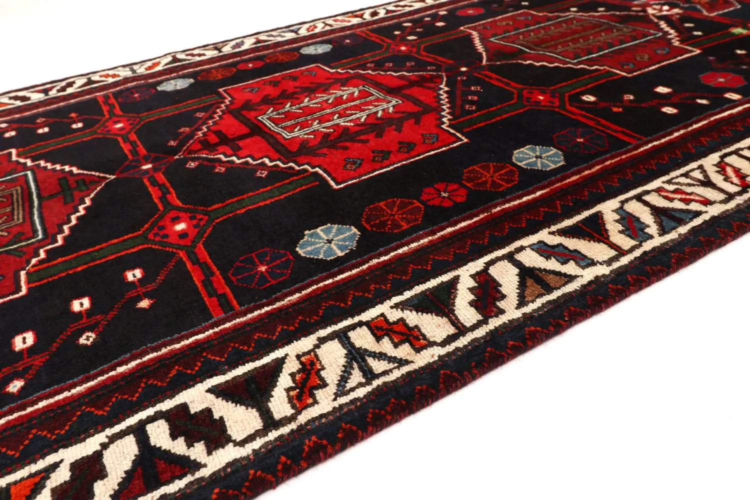 Orientalischer Teppich Hamedan 299 x 110 cm