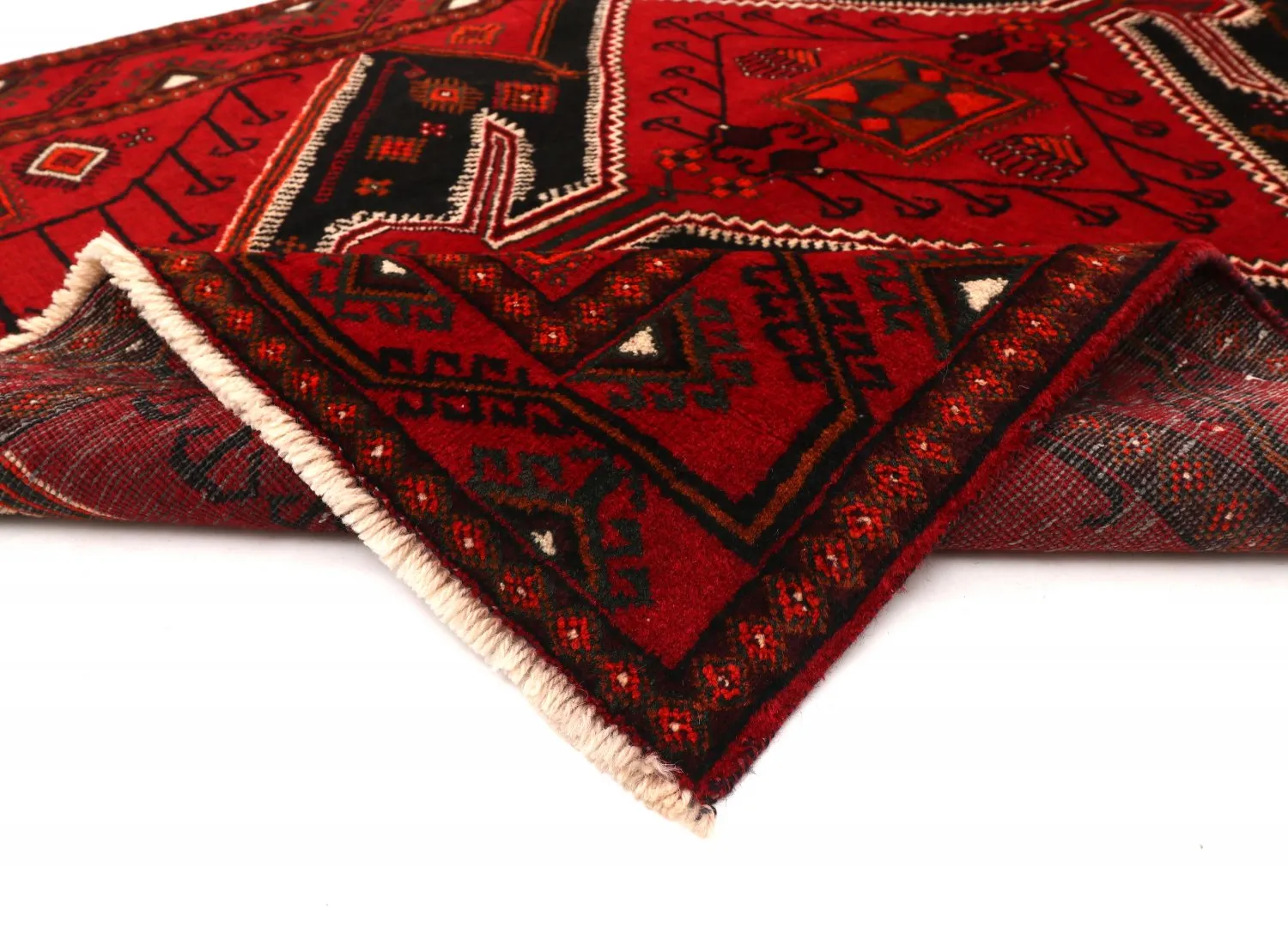 Orientalischer Teppich Hamedan 299 x 127 cm