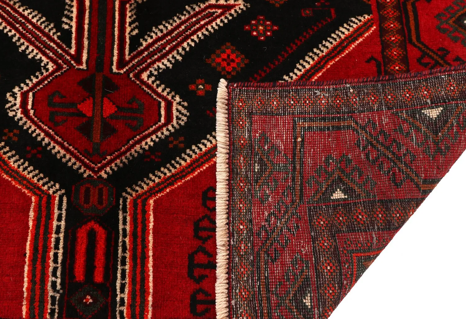 Orientalischer Teppich Hamedan 299 x 127 cm