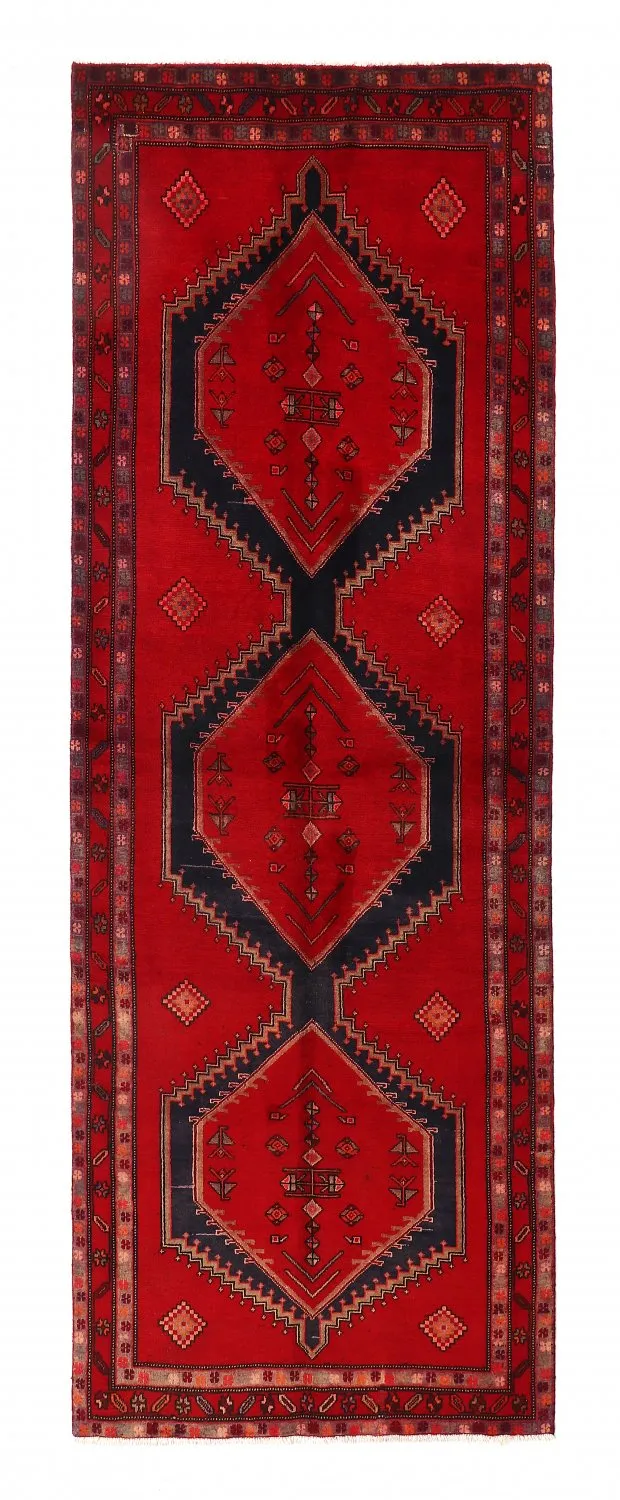 Orientalischer Teppich Hamedan 305 x 108 cm