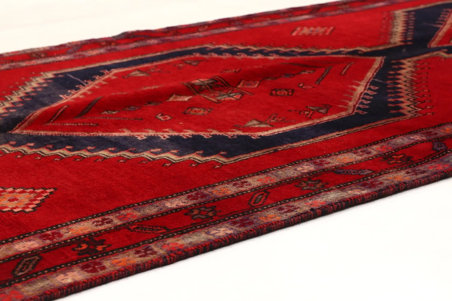Orientalischer Teppich Hamedan 305 x 108 cm