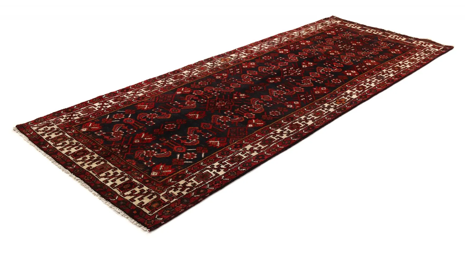 Orientalischer Teppich Hamedan 277 x 105 cm