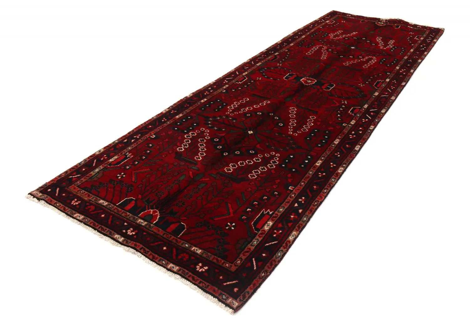 Orientalischer Teppich Hamedan 309 x 103 cm