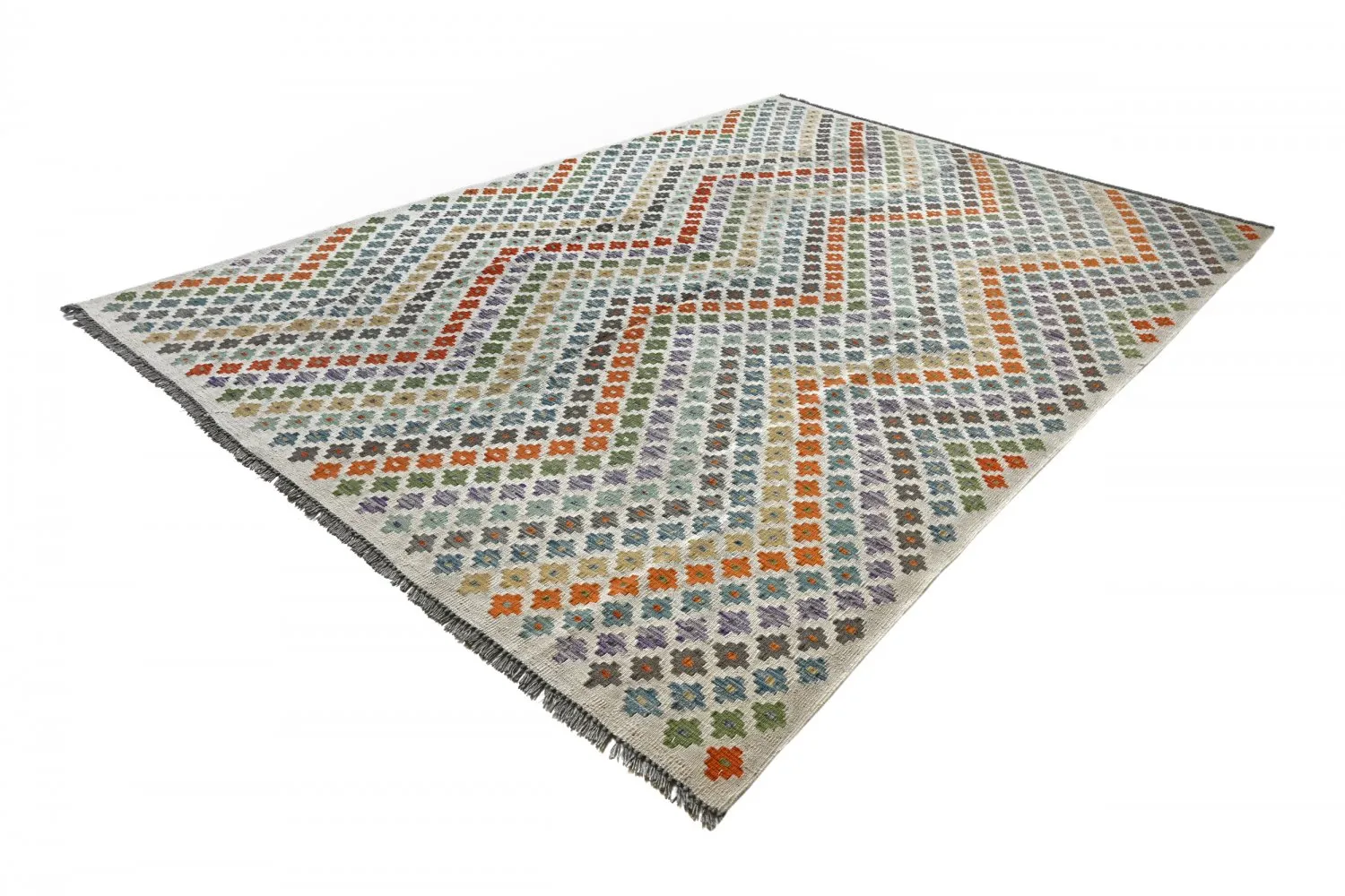 Orientalischer Kelim-Teppich 292 x 210 cm