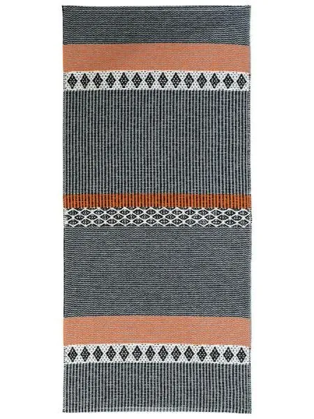 Kunststoffteppiche - Der Horred-Teppich Savanne (grau)