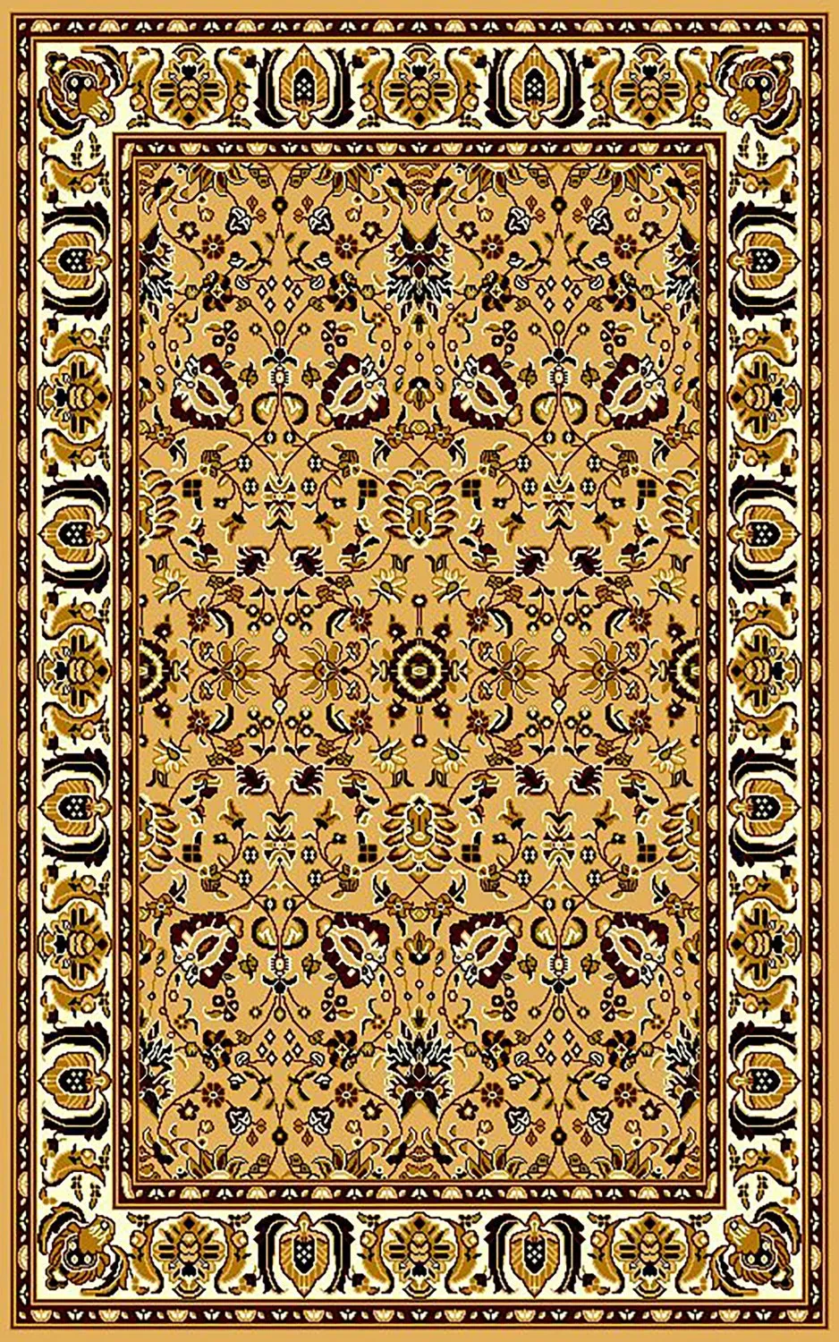 Wilton-Teppich - Peking Imperial (gold)