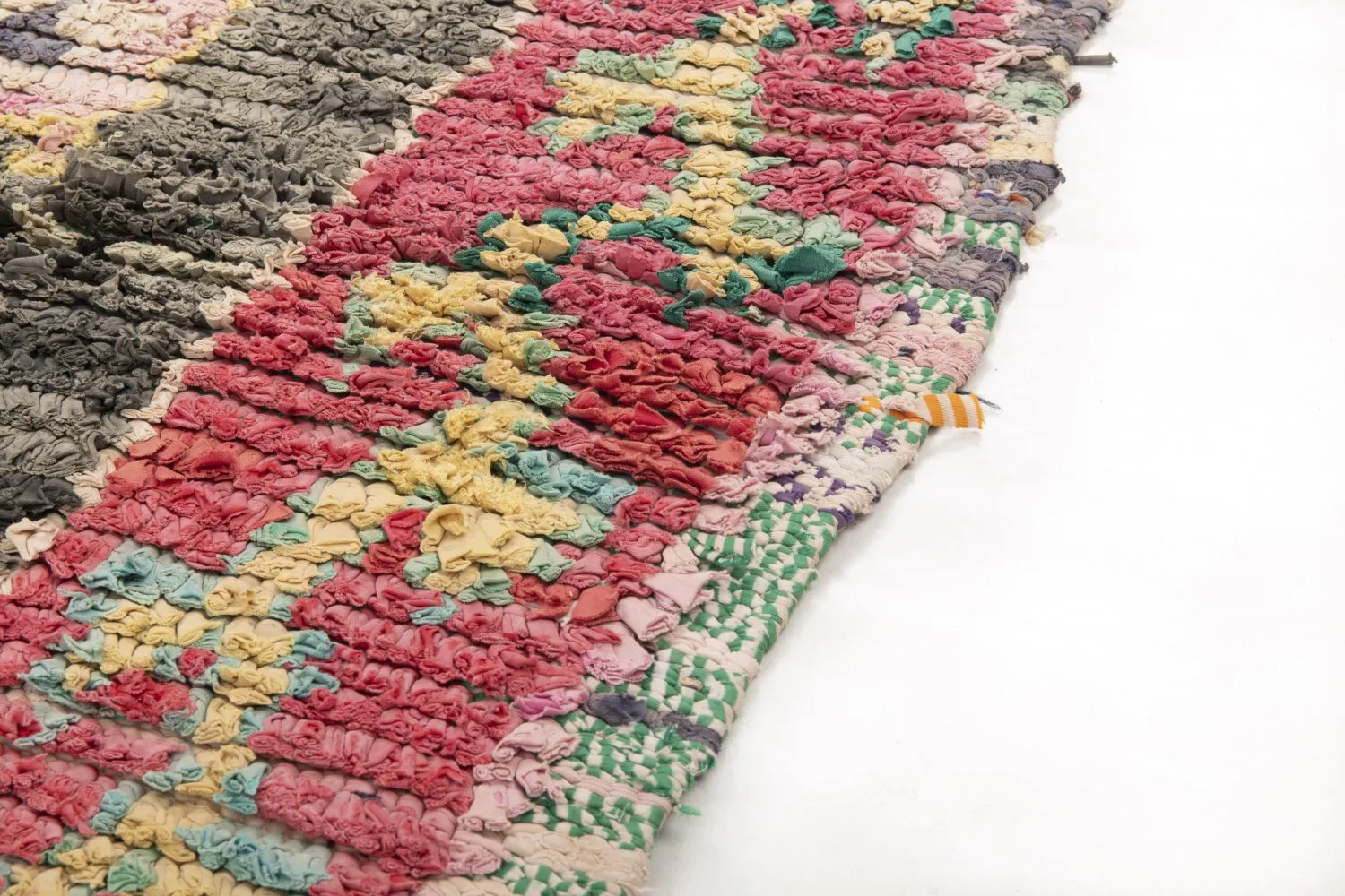 Marokkanischer Berber Teppich Boucherouite 160 x 100 cm
