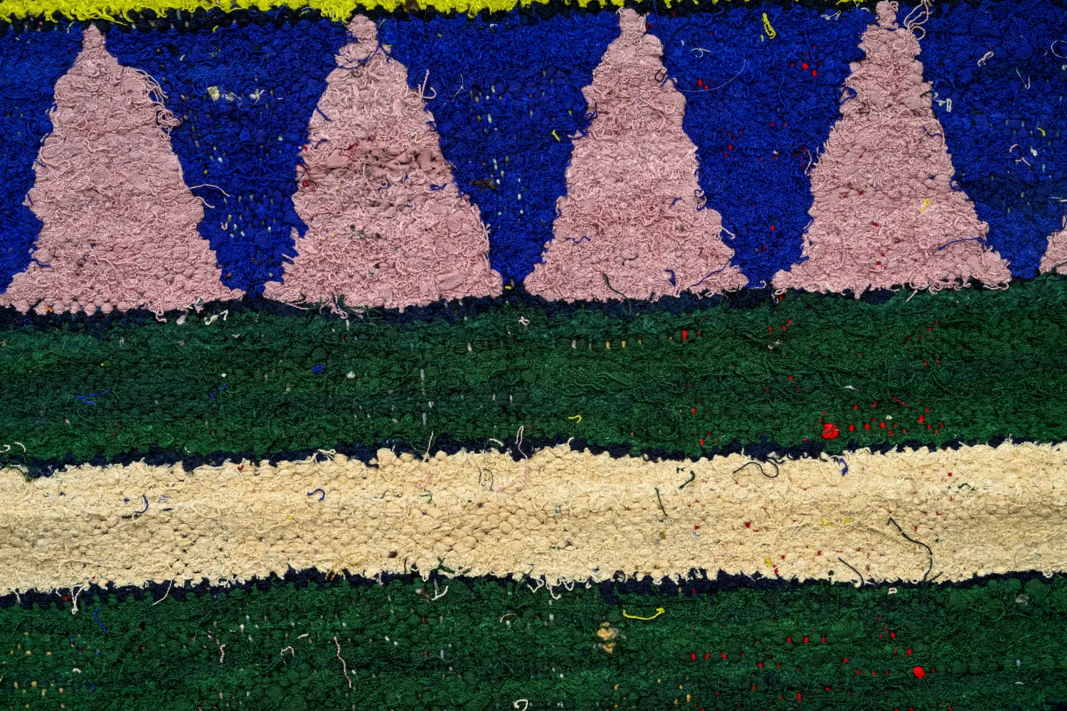Marockansk Boucherouite-matta 170 x 255 cm