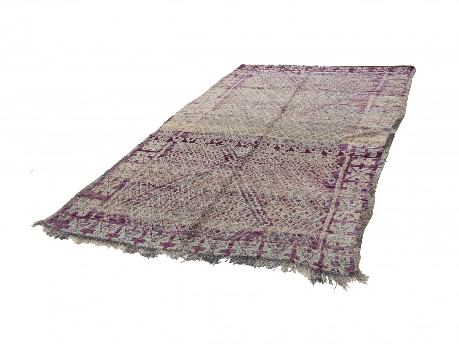 Kelim Marokkanische Berber Teppich Azilal Special Edition 300 x 180 cm