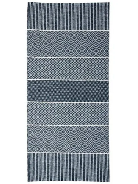 Kunststoffteppiche - Der Horred-Teppich Alfie (blau)