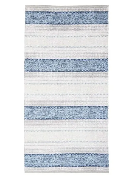 Kunststoffteppiche - Der Horred-Teppich Anna Mix (blau)
