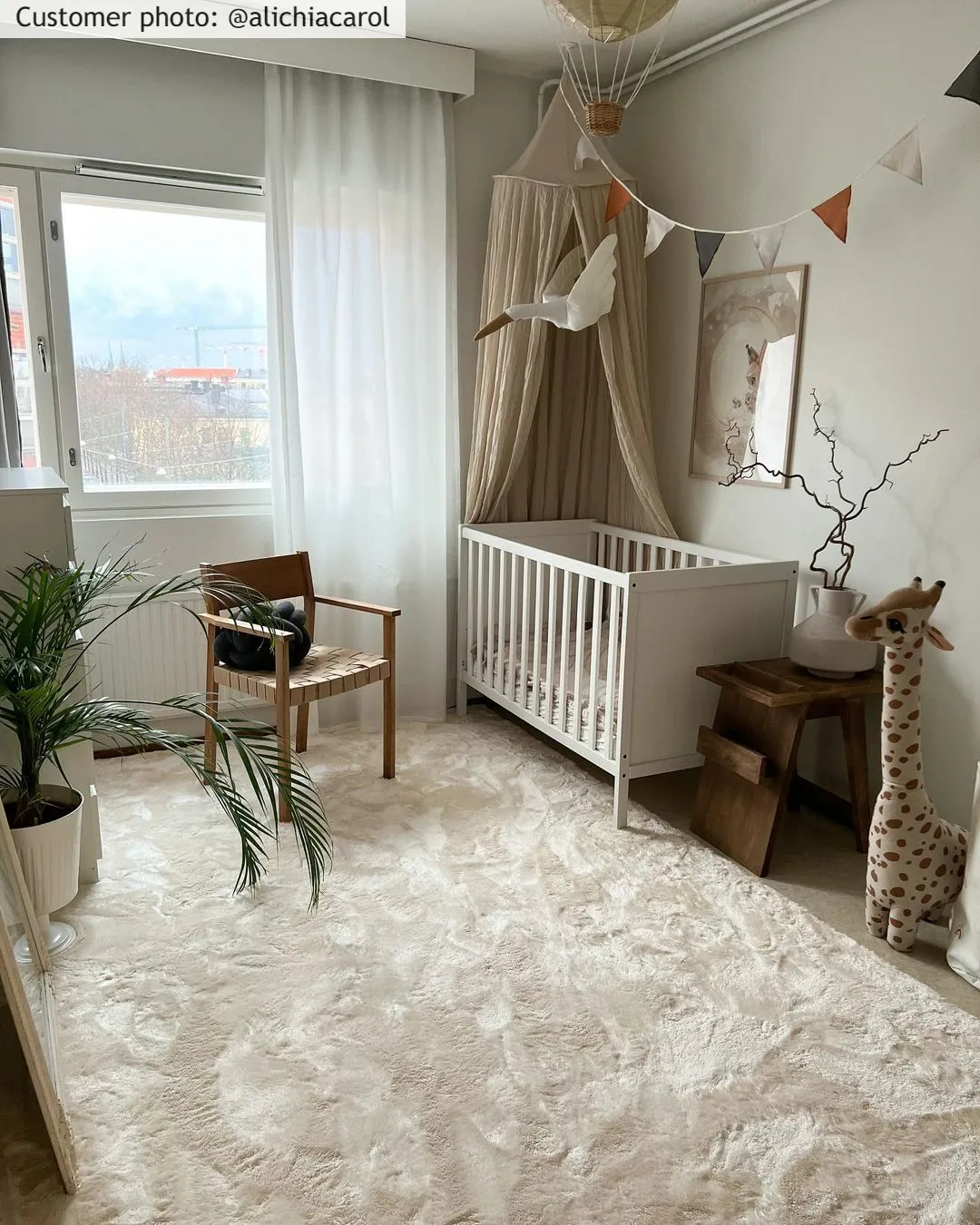 Hochflorteppiche - Aranga Super Soft Fur (beige)