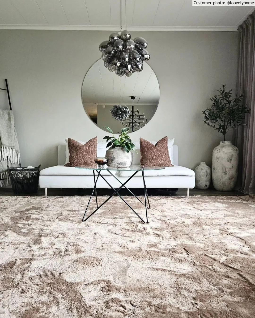 Hochflorteppiche - Aranga Super Soft Fur (braun)