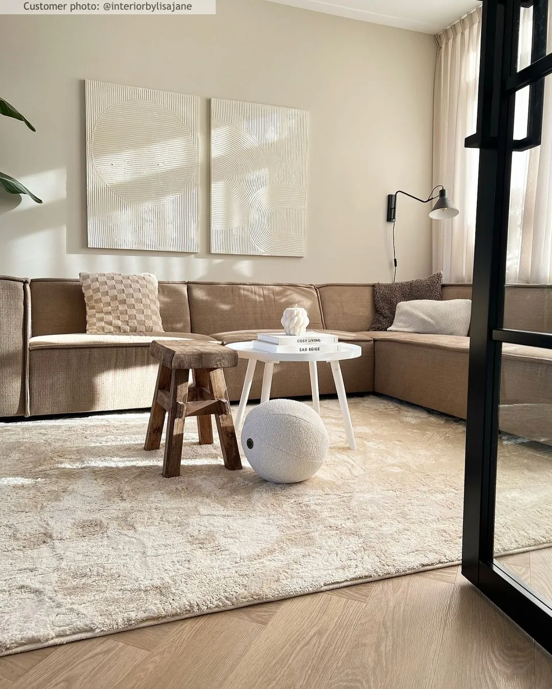 Hochflorteppiche - Aranga Super Soft Fur (beige)