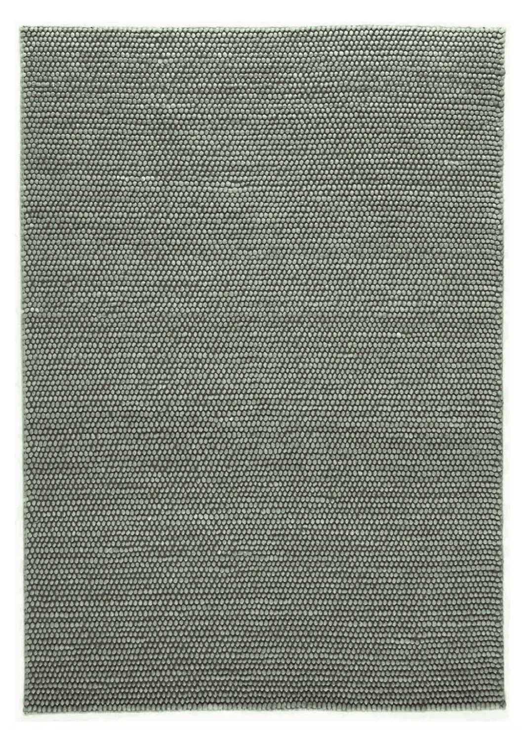 Wollteppich - Avafors Wool Bubble (grau/grün)