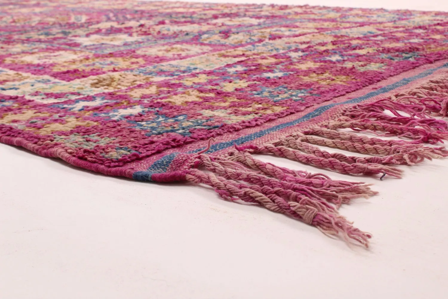 Kelim Marokkanische Berber Teppich Azilal 370 x 190 cm